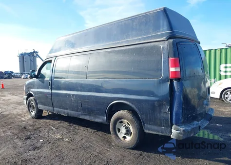2008 Chevrolet Express Ls из США, поврежденный, VIN 1GAHG39K881171677